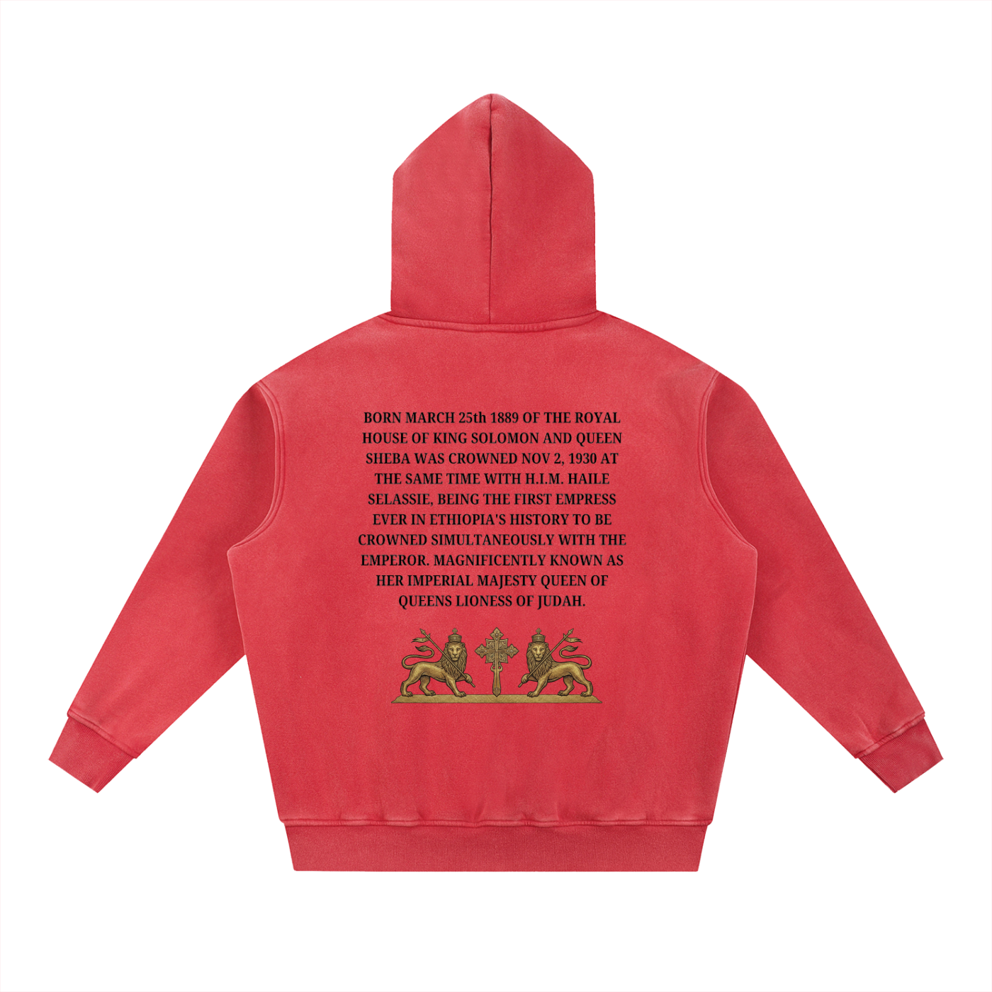 Snow Wash Fleece Oversize Hoodie